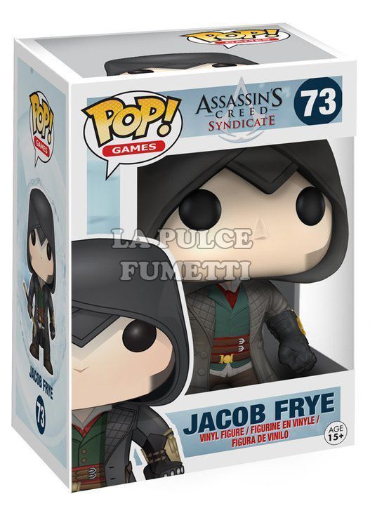 ASSASSIN CREED SYNDICATE: JACOB FRYE - VINYL FIGURE #   73 - POP FUNKO 